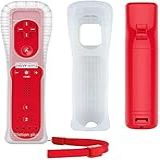 Controle Wii Remote Motion Plus Nintendo Wii Vermelho Wii U