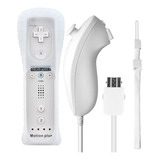 Controle Wii Remote Plus Nunchuk Compatível Nintendo Wii u