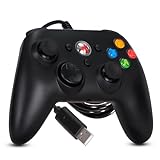 Controle Xbox 360 Com Fio USB Joystick Video Game Analógico Vibratório Computador Pc Notebook Mac