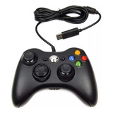 Controle Xbox 360 Com Fio Xbox Android Cor Preto Pc