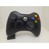 Controle Xbox 360 Preto Sem Fio Original Microsoft
