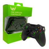 Controle Xbox One Sem Fio Joystick Pc C Adaptador Wireless