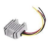 Conversor De 24V Para 12V 10A 120W Regulador De Tensão à Prova D água Para Motores Sistemas De Navegação Automotiva Gravadores