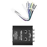 Conversor De áudio De 4 Canais De 12 V Conversor De Impedância Filtro De Frequência De Alto Falante De Rádio Estéreo De Carro