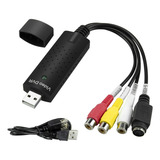 Conversor De Áudio vídeo Usb 2 0 Little World Vhs Para Digit