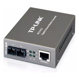 Conversor De Fibra Óptica Tp Link Mc210cs Mídia Gigabit Mono