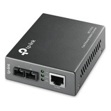 Conversor De Fibra Ótica Mono Modo Tplink Mc 110cs 10 100