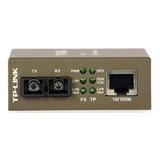 Conversor De Fibra Ótica Mono Modo Tplink Mc 110cs 10 100