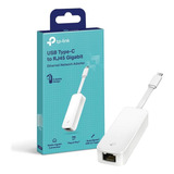 Conversor De Rede Tp link Ue300c Usb Tipo C X Rj45 Gigabit