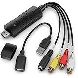 Conversor De Vídeo DigitPro- VHS- VCR- Mini DV- Hi8- DVD Para MAC-PC- USB 2-0- RCA Para USB- Compatível Com NTSC- PAL