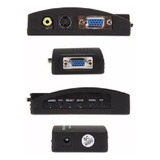 Conversor De Video Rca S video P Vga Tv Av Tvpc P Monitor