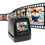 Conversor Digital Scanner P Negativos Filmes E Slides 35mm Cor Preto