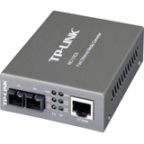 Conversor Fibra Mídia Modo Único 10 100mbps Tp link Mc110cs