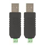 Conversor Glomora USB Para RS485 Módulo Adaptador Conversor Serial USB 2PCS Compatível Com Win8 Win7 Linux XP Vista Distância Máxima De Comunicação 1200 M