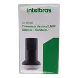 Conversor Lnbf Simples Banda Ku Ln 8000 Intelbras