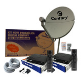 Conversor Satélite Century Midiabox B7 2 Portas Bivolt Hd