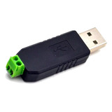 Conversor Usb Para Rs485 Adaptador Usb Para Rs485 1 2 Kms Cor De Acesso Preto