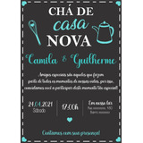 Convite Digital Chá De Panela/ Cozinha/ Casa Nova