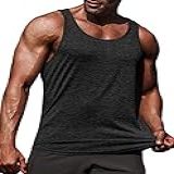 COOFANDY Camisetas Regatas Masculinas Para Academia Pacote Com 1 A 3 Camisetas Musculares Para Treino Musculação Fitness Sem Mangas Preto Liso Small