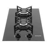 Cooktop 2 Bocas A Gás Superautomático Fg2002vp Suggar Cor Preto 127v 220v