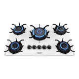 Cooktop 5 Bocas Itamaster À Gás Tripla Chama Branco Bivolt