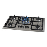 Cooktop Fischer 5q Tc Infinity Gás 5 Bocas Mesa Inox Bivolt