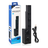 Cooler 5 Ventoinhas Para Ps4 Pro Dobe Exaustor