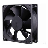Cooler 80mm Para Gabinete 12v 4 Pinos Akasa Dfc802512p