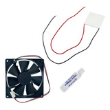 Cooler 9x9 12v Pastilha Peltier Pasta Térmica Para Gelar
