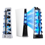 Cooler Externo Usb Led 3 Fan Resfriamento Para Ps5 Dobe