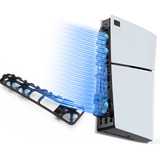 Cooler Externo Ventilador Fan Usb Led Ps5 Slim Disco Digital