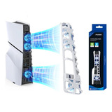 Cooler Externo Ventilador Fan Usb Led Ps5 Slim Disco Digital