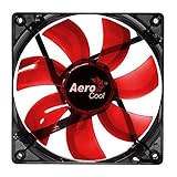 Cooler Fan 12cm Red Led EN51363 Vermelho Aerocool