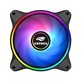Cooler Fan C3Tech Gaming F7 L250RGB 12CM Para Gabinete Com Ilmuninacao RGB 1500RPM