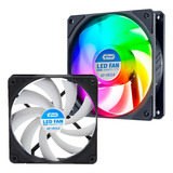 Cooler Fan Led Rgb Ventoinha 120mm Gabinete Cpu Gamer Pc