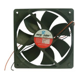 Cooler Fan Preto 120x120x25 12cm 120mm Gabinete Ventoinha