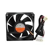 Cooler Fan Ventoinha 80x80 8cm 12v Gabinete Fonte