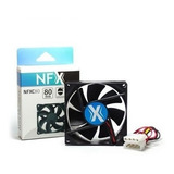 Cooler Gabinete Ventoinha Fan 80x80x25 Nfx Conector Molex