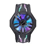 Cooler Para Celular ERYUE S1 3030 Semicondutor Resfriador De Celular RGB Radiador De Celular Mini Smartphone Ventilador De Refrigeração Baixo Ruído Para Jogos De Filmes Transmissão Ao Vivo Vlog Supo