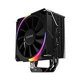 Cooler Para Processador Pcyes Frost Pulse ARGB Black Vulcan - TDP 180W - PEFPARGBBV