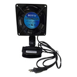 Cooler Ventilador Aquário Base Articulado Boyu Fs 120 110v N