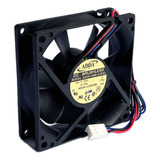 Cooler Ventoinha 80x80x25 Adda Ad0812mb a76gl 3 Fios 12v