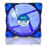 Cooler Ventoinha Fan Luz Led Gabinete Torre Cpu Gamer Pc Led Azul