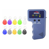 Copiador De Tag Leitor 125 Khz Rfid Duplicador 10 Tag Grat