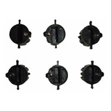 Copinhos Quilhas De Encaixe Modelo Fcs Preto X2
