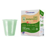 Copo Água E Café 180ml Biodegradável Cx C 2500 Un
