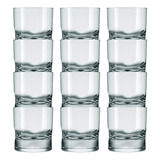Copo Amassadinho Rocks 250ml Kit 12 Unidades Cor Transparente