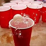 Copo Americano Descartável BeerPong Red 50un Vermelho Azul