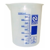 Copo Becker Plástico Com Capacidade 1000 Ml Graduado