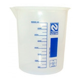 Copo Becker Plástico Com Capacidade 4000 Ml Graduado